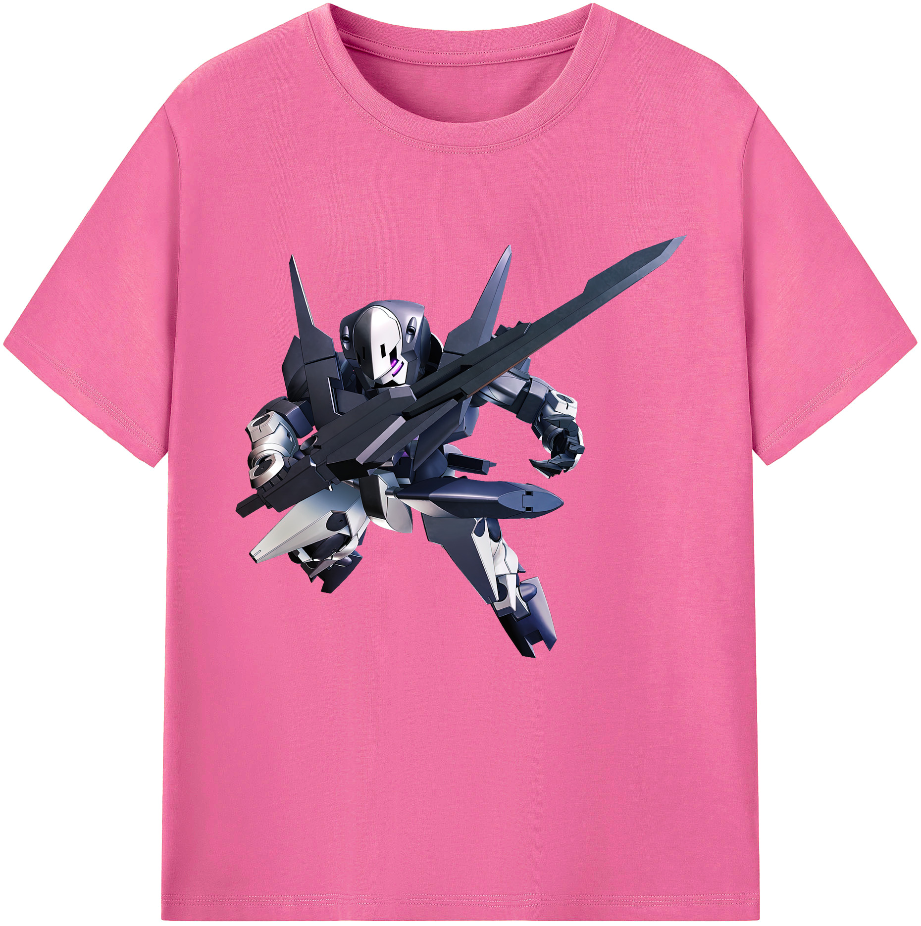 （画像用） 機動戦士ガンダム Mobile Suit Gundam レディースカジュアルプリントTシャツ（綿100％）